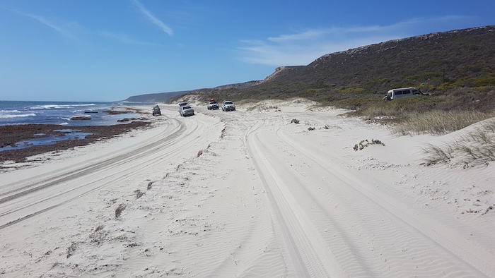 Near the northern end of Little Bay.