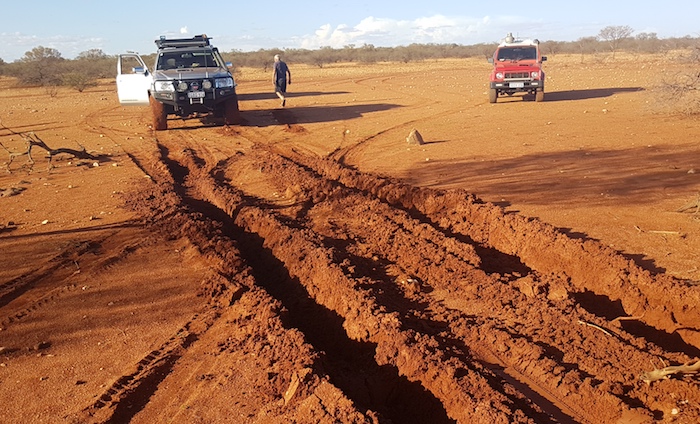 Aftermath of retrieving Aaron's Patrol.