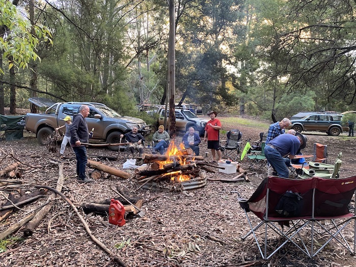 Our camp at Grimwade.
