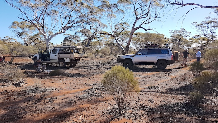 Greg sorts out his drone while Paul and Aaron discuss their next gold strike.
