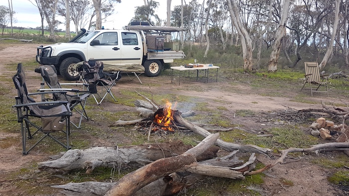 Our camp at Wogolin.