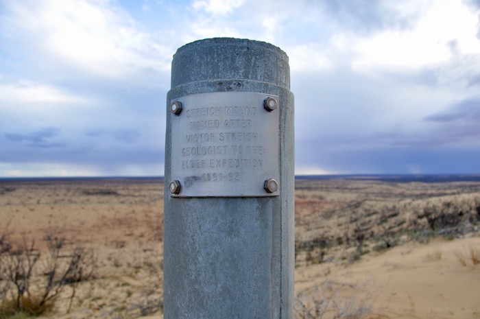 Streich Mound Marker