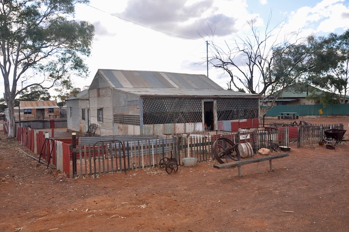 Neatly maintained and well-restored house at Gwalia.