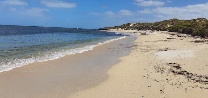 Beach south of Coolimba.