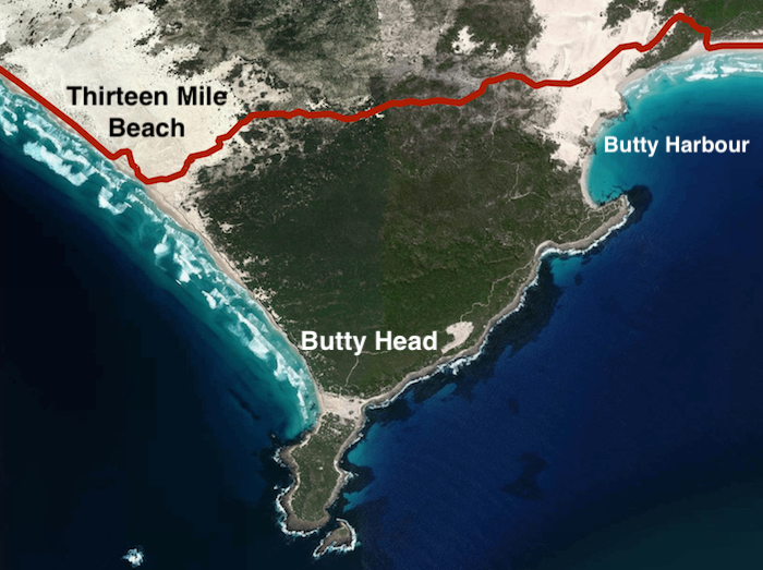 TRACK AROUND BUTTY HEAD