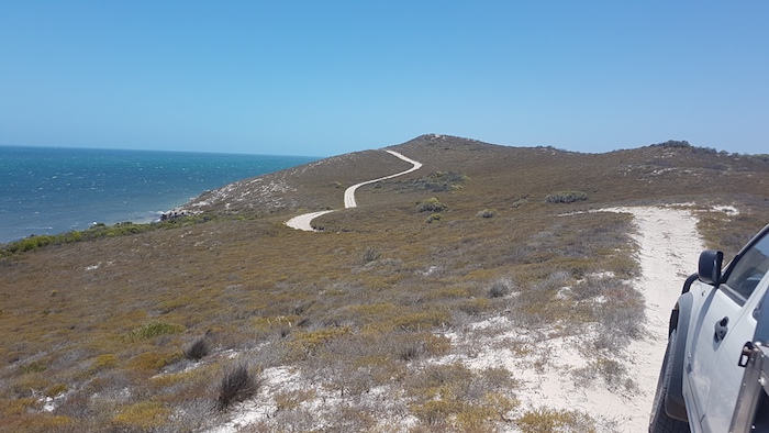Greg in his Colorado near Illawong.