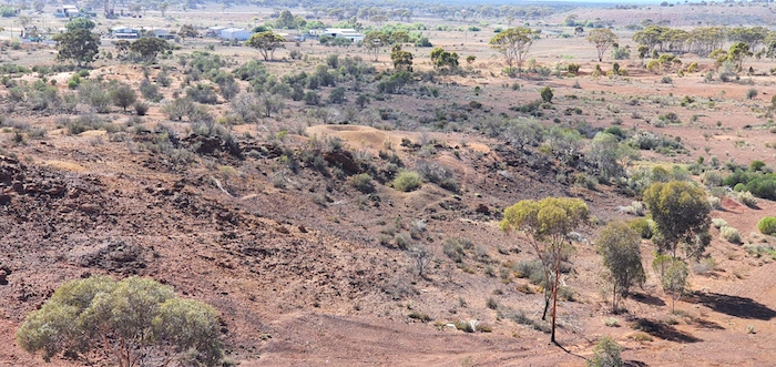 View from Lions Lookout, Coolgardie.