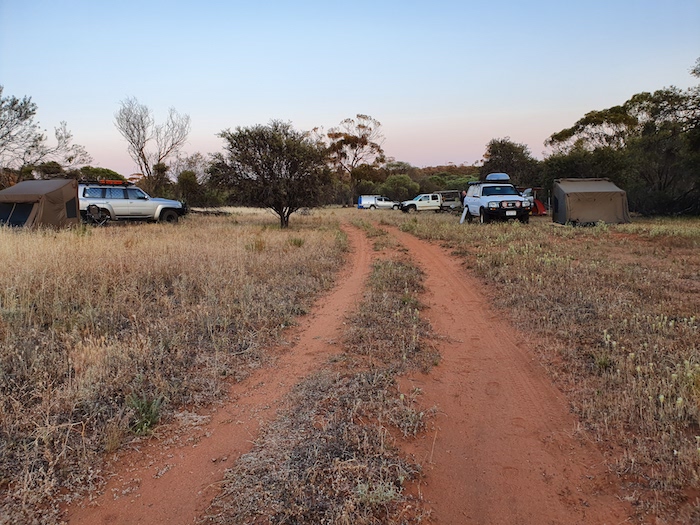 Our camp at Mindebooka.