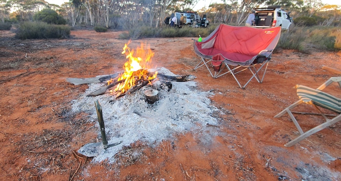 Our camp at Prince of Wales in the morning. The temperature was minus 5.