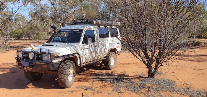 Mushy’s Troopy at Yerdanie.
