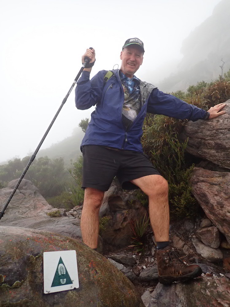Pete on Mount Ragged.