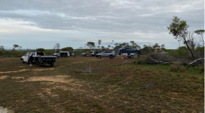 Wubin Rocks campsite.