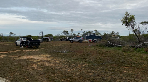 Wubin Rocks campsite.